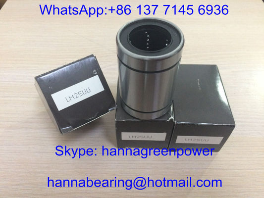 buy LM25UU / LBD25UU / LM25UU-OP Linear Motion Ball Bearing / Linear Bushing 25*40*59mm online manufacture