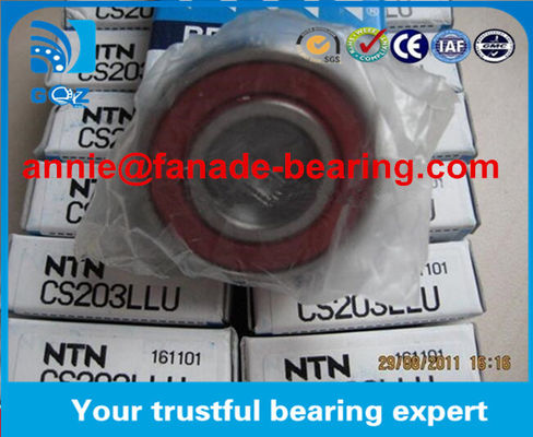 buy Janpan Brand NTN Printing Machine Bearing Single Row Deep Groove Ball Bearing CS203LLU with size 17*40*12mm online manufacture
