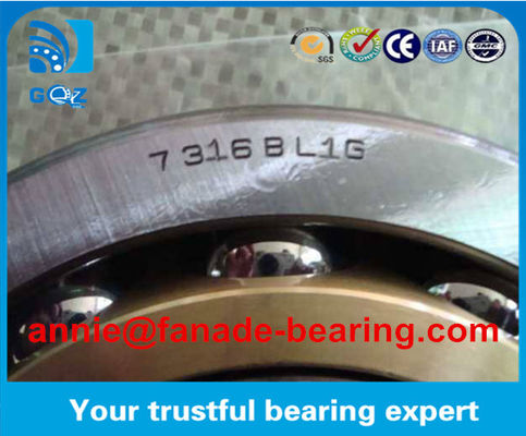 buy Single row Japan NSK Angular Contact ball bearing 7316B Fast Delivery NTN 7316B angular contact ball bearing online manufacture