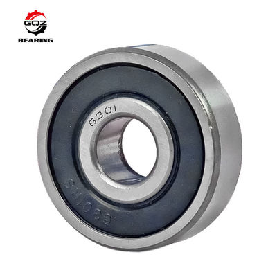 buy Chrome Steel Rings Ceramic Hybrid Ball Bearing 12mm Height Long Durability 6301 online manufacture