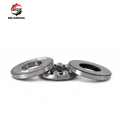 buy 51306 Axial Metal Steel Gcr15 Thrust  Ball Bearing With Sheet Steel Cage 30x60x21mm online manufacture