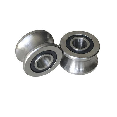 buy U Groove SG25-2RS Linear Guide Roller Bearing SG25 for Textile Machinery 8x30x14mm online manufacture