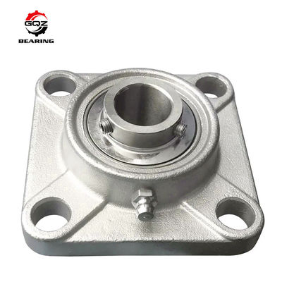 Buy Bearing UCF205 Agricultural Bearings Square Flange Mounted Ball Bearing Unit 25mm Bore Wholesale For Conveyor & Farm Machinery online manufacture