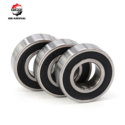 Buy GQZ 6205-2NSE Single Row Deep Groove Ball Bearing 25×52×15mm Double Contact NBR Rubber Sealed online manufacture