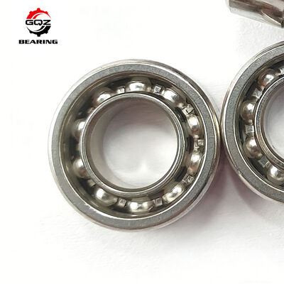 buy SR188 R188 Stainless Steel Hybrid  Ceramic Ball Bearing 10 Zirconia Balls SS Ribbon Retainer 6.35x12.7x4.762 mm online manufacture