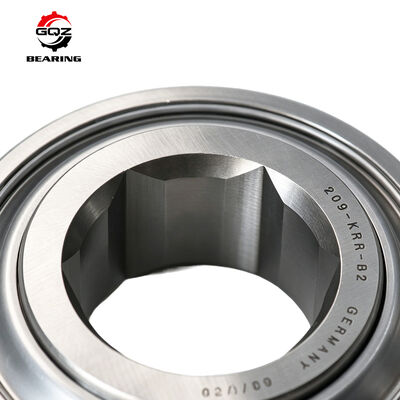 Buy GQZ UEL206-104 D1W3 Eccentric Lock Spherical Insert Bearing, D1W3 Dual Grease Hole Dustproof Bearing For Farm Machinery And Belt Conveyors online manufacture