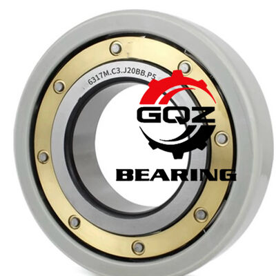 Buy 6317M/C3VL0241 Electrically Insulated Deep Groove Ball Bearing INSOCOAT Brass Cage C3 Clearance GQZ online manufacture