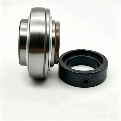 Buy GQZ UY 203/12 2S 12mm Shaft Eccentric Collar Y Insert Bearing Dual 2S Waterproof Seal Heavy Duty Ball Bearing Fit Farm & Industrial Transmission Equipment online manufacture