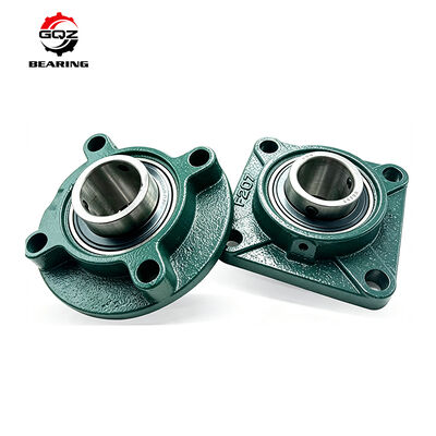 Buy GQZ UFL004 Two Bolt Oval Flange Bearing Unit 20mm Bore Set Screw Lock Self-Aligning Insert Bearing Assembly online manufacture