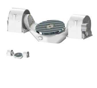 Buy HIWIN RAB‑630 Torque Motor Rotary Table Dual Support 2‑Axis Direct‑Drive Zero Backlash Heavy‑Duty 5‑Axis CNC Worktable online manufacture