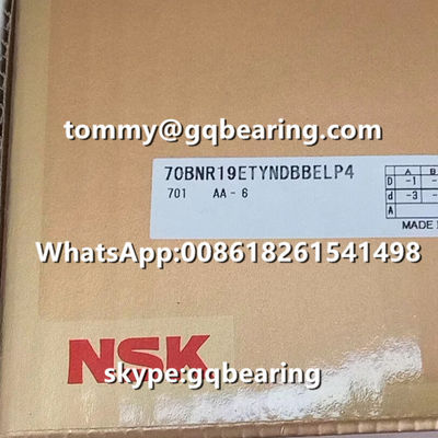 buy SUJ2 Steel Material NSK 70BNR19ETYNDBBELP4 High-Speed Precision Angular Contact Ball Bearing online manufacture