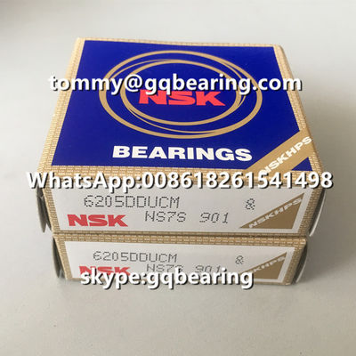 buy Japan made Gcr15 steel Material NSK 6205DDU 6205DDUCM Rubber Sealed Deep Groove Ball Bearing online manufacture