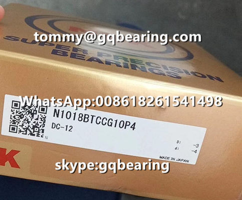 buy Special Radial Clearance NSK N1018BTCCG10P4 Single Row High Precision Cylindrical Roller Bearing online manufacture