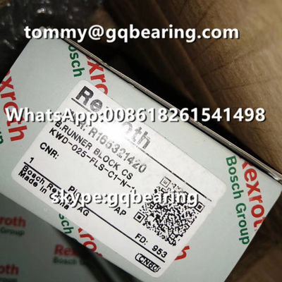 buy Rexroth R165321420 Steel Material Flange Type Standard Length Standard Hight Linear Block online manufacture