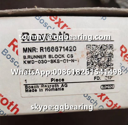 buy Rexroth R166671420 Steel Material Narrow Width Short Length Standard Height Linear Block online manufacture