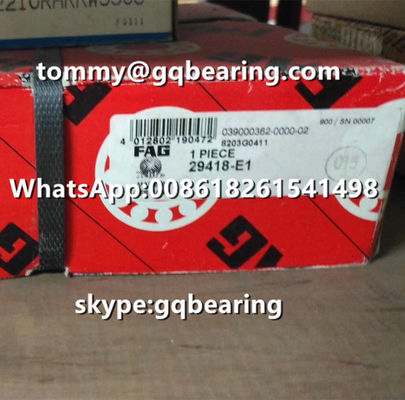 buy Germany Origin Gcr15 Material FAG 29418-E1 29418-E1-XL Thrust Spherical Roller Bearing online manufacture