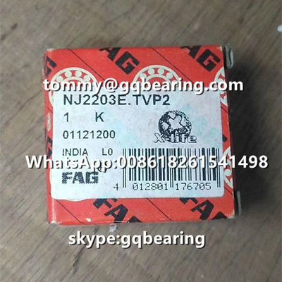 buy Nylon Cage Gcr15 Steel Material FAG NJ2203E.TVP2 Single Row Cylindrical Roller Bearing 17 x 40 x 16 mm online manufacture