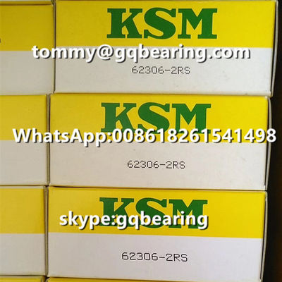 buy Japan Origin KSM 62306-2RS Rubber Sealed Deep Groove Ball Bearing 30 x 72 x 27 mm online manufacture