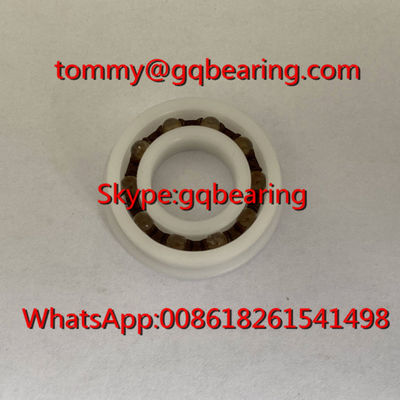 buy POM Plastic Material F6901 Flanged Plastic Ball Bearing 12x24x6mm online manufacture
