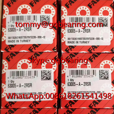 buy Gcr15 steel Material FAG 63005-A-2RSR Deep Groove Ball Bearing 25x47x16mm online manufacture