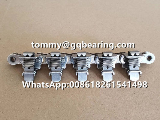 Buy 12.7mm Pitch SUS304 Stainless Steel Gripper Chain Vacuum Seal online manufacture