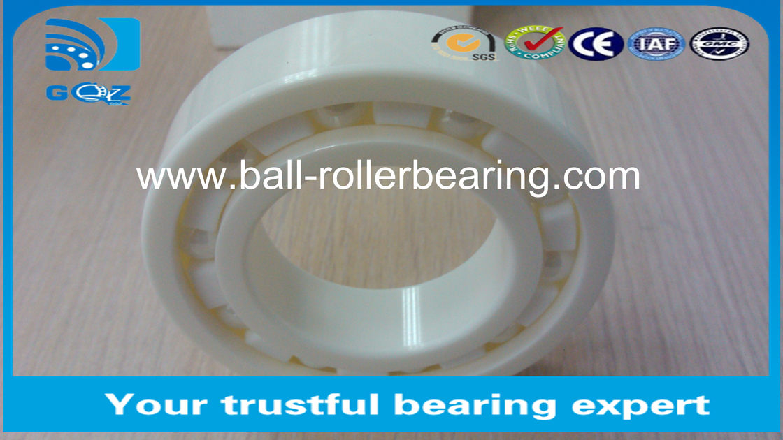 Professional Full Ceramic Skate Bearings , High Speed Ceramic Bearings 6008CE