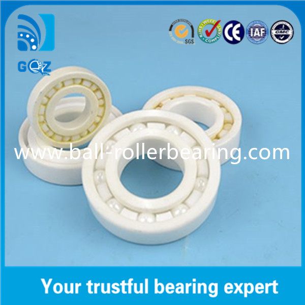 Small Single Row Full Ceramic Engine Bearings ISO9001 Certification