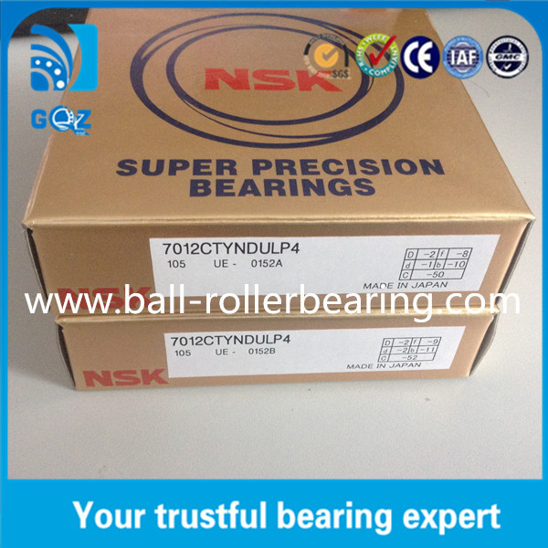 CNC Machine High Precision Ball Bearings 7012CTYNSULP4 60x95x18 mm