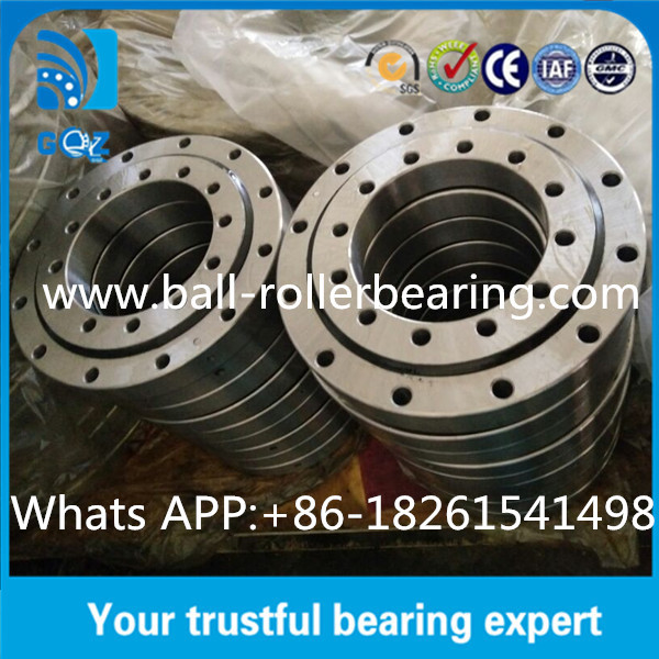 Four Point Contact Slewing Ring Bearing High Precision Level Nongeared VU140179