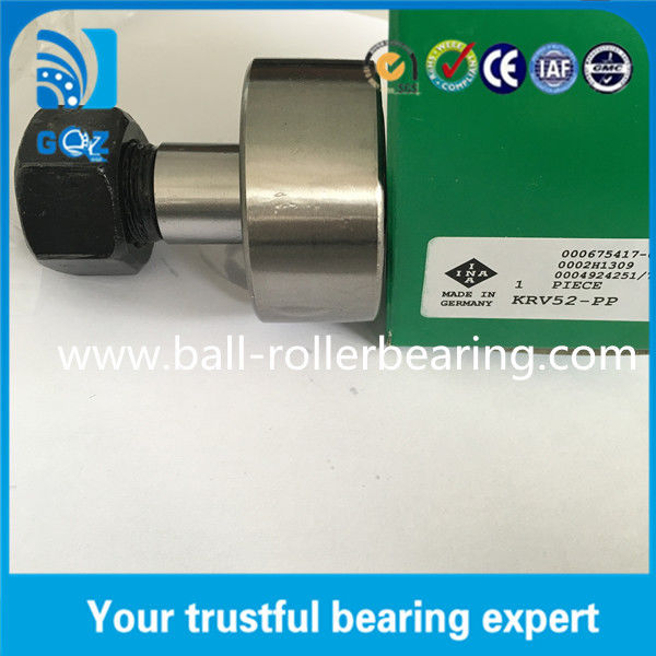 KRV52PP Metric Stud Type Cam Follower Track Roller Ball Bearing52mm