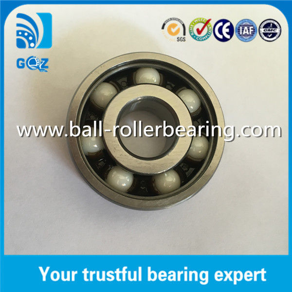 C3 Clearance Polyamide Cage 6302 Hybrid Ceramic Ball Bearings Zro2 Ceramic Balls 6302 Tnh Hc5c3