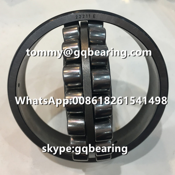 Heavy Radial Load Reinforced E type Cage Spherical Roller Bearing 22211E Bearing Factory