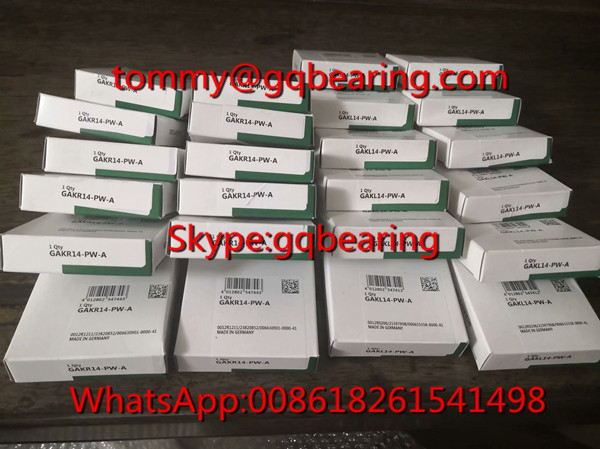 Gcr15 steel Material Germany Origin INA GAKR14-PW-A Rod End Bearing GAKR14- PW- A Spherical Plain Bearing