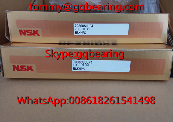Gcr15 Steel Material NSK 7936CSULP4 Single Row Angular Contact Ball Bearing