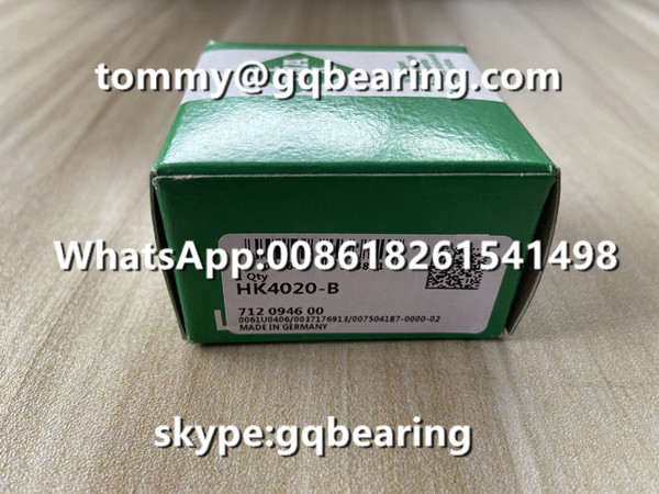 HK4020-B Gcr15 Drawn Cup Needle Roller Bearing With Open End