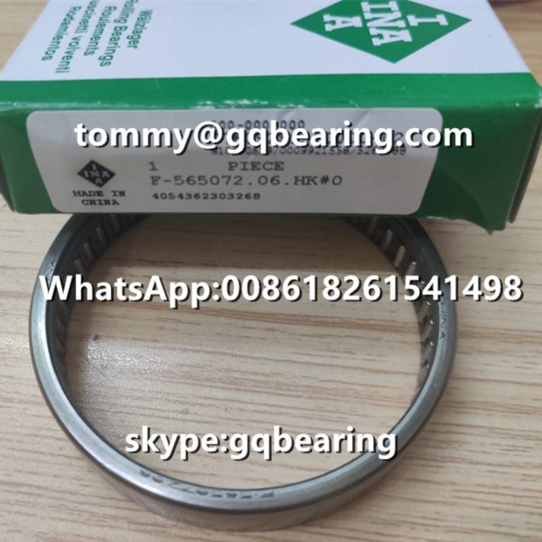 54 X 71 X 14 Mm Drawn Cup Needle Roller Bearing Chrome Steel INA F-565072.06.HK