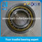 QJ207M Four Point Angular Contact Ball Bearing 17mm Height With Brass Cage