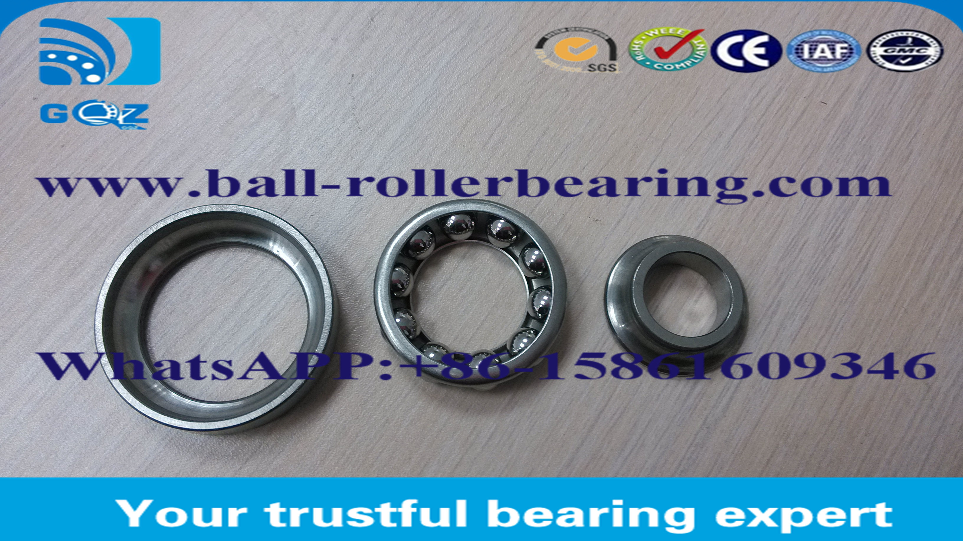 Single Row Gcr15 Automotive Bearings Steering Wheel Bearings 20BSW01