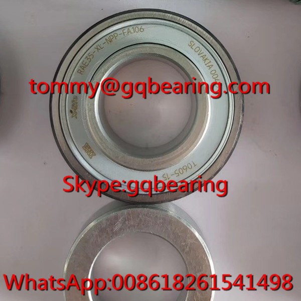 Gcr15 Steel Material INA RAE35XLNPPFA106 Radial Insert Ball Bearing