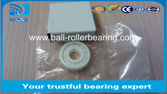 6004CE ZrO2 Si3N4 Deep Groove Ceramic Ball Bearings Cold Resistance 20 X 42 X 12 mm