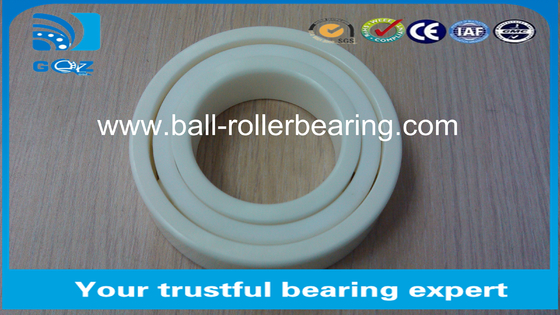 High Temperature Resistant Open Ceramic Bearings 6006 Low Friction 30x55x13mm