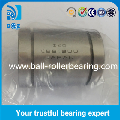 Original LBB12UU Linear Motion Bearings OD 31.75mm ISO9001 Certification