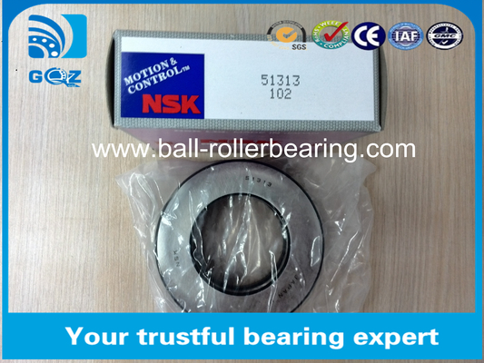 51306 Axial Metal Steel Gcr15 Thrust  Ball Bearing With Sheet Steel Cage 30x60x21mm