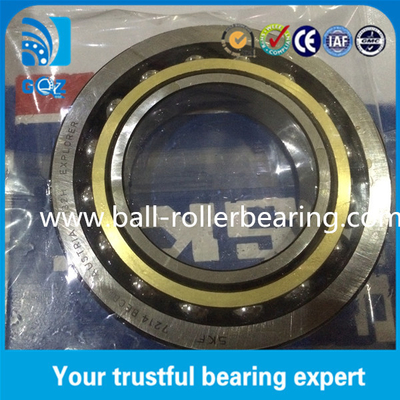 Long Durability Angular Contact Ball Bearing Industrial Z2V2 Z3V3 Vibration 7214 BECBM