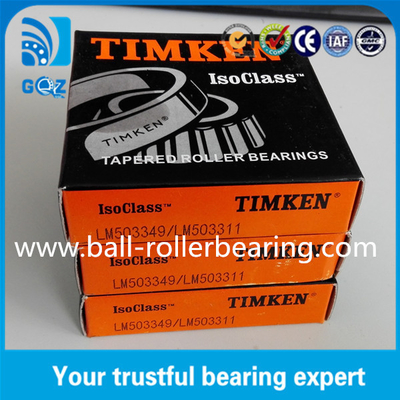 LM503349/LM503311 Tapered Industrial Roller Bearings ISO9001 Certification