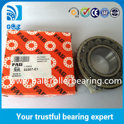 Spherical High Precision Roller Bearing , Car Wheel Roller Bearing FAG 22207-E1