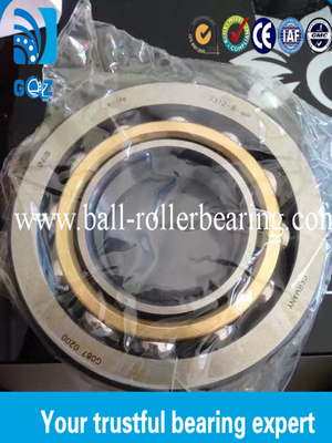 7312-B-MP Angular Contact Industrial Ball Bearings , High Precision Ball Bearing