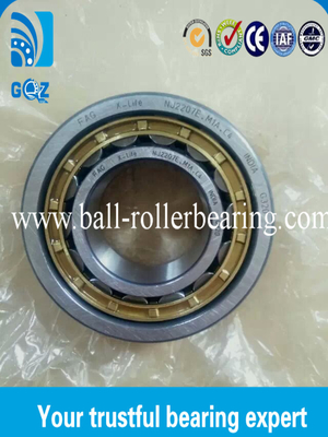 0.524 KG Mass Cylindrical Miniature Roller Bearings Less vibration NU2209ECP