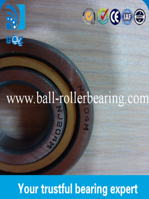 NJ 204M Cylindrical Roller Bearings , Double Row / Single Row Roller Bearing
