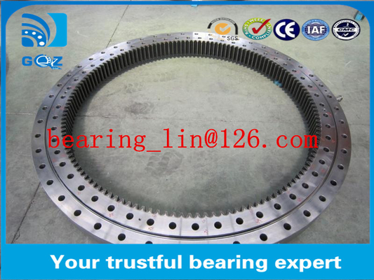 4 Point Contact Thin Section Ball Bearing for wind turbine drives , Precision ball bearing